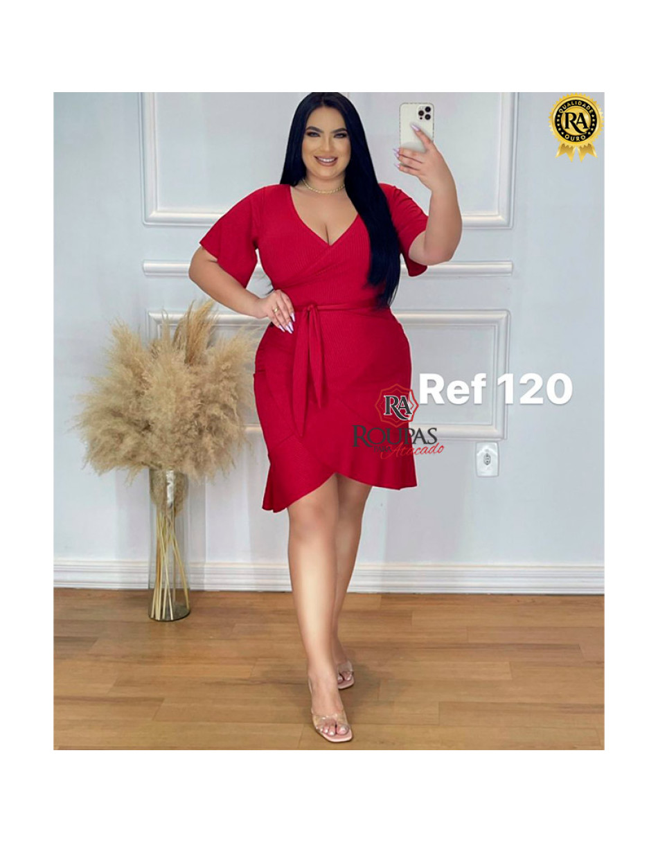 Vestido Plus Size Canelado Vários Modelos
