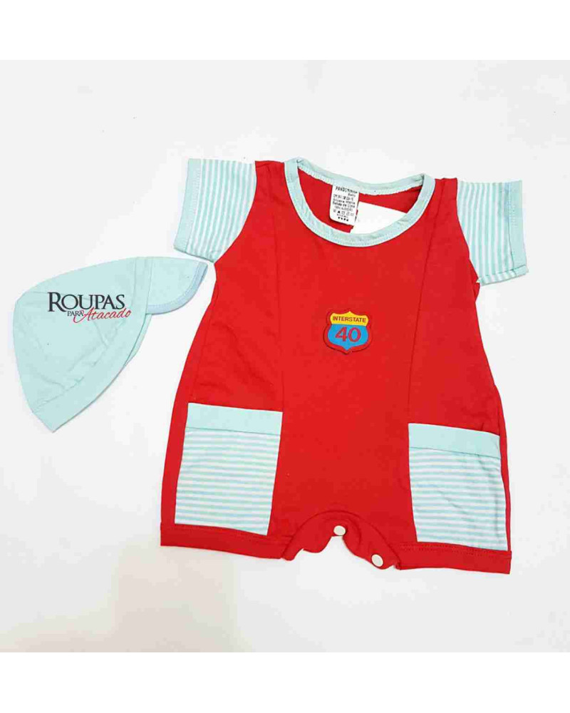 Macacões, conjuntos e bodys masculinos infantis
