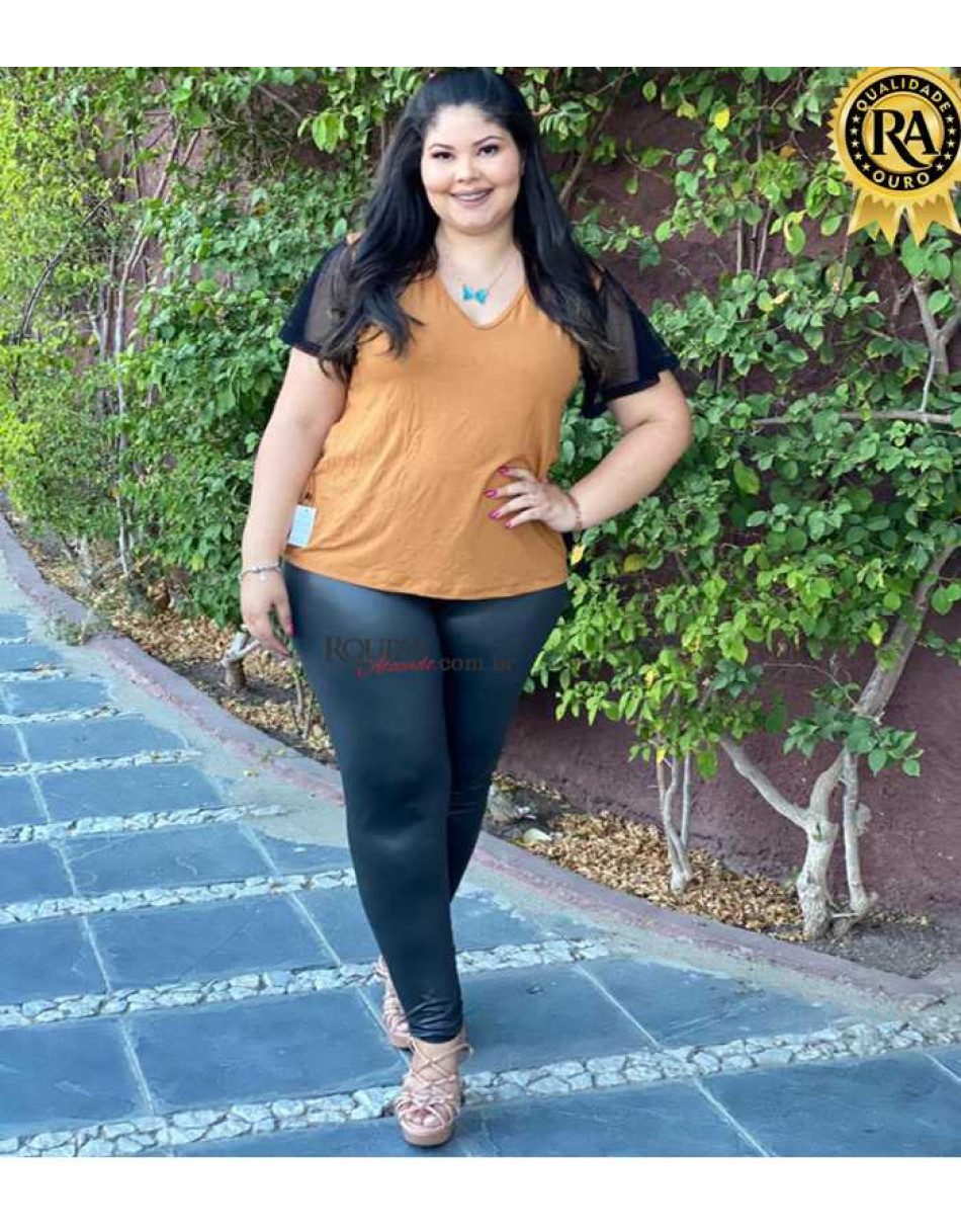 Calça Legging Cirre Plus Size