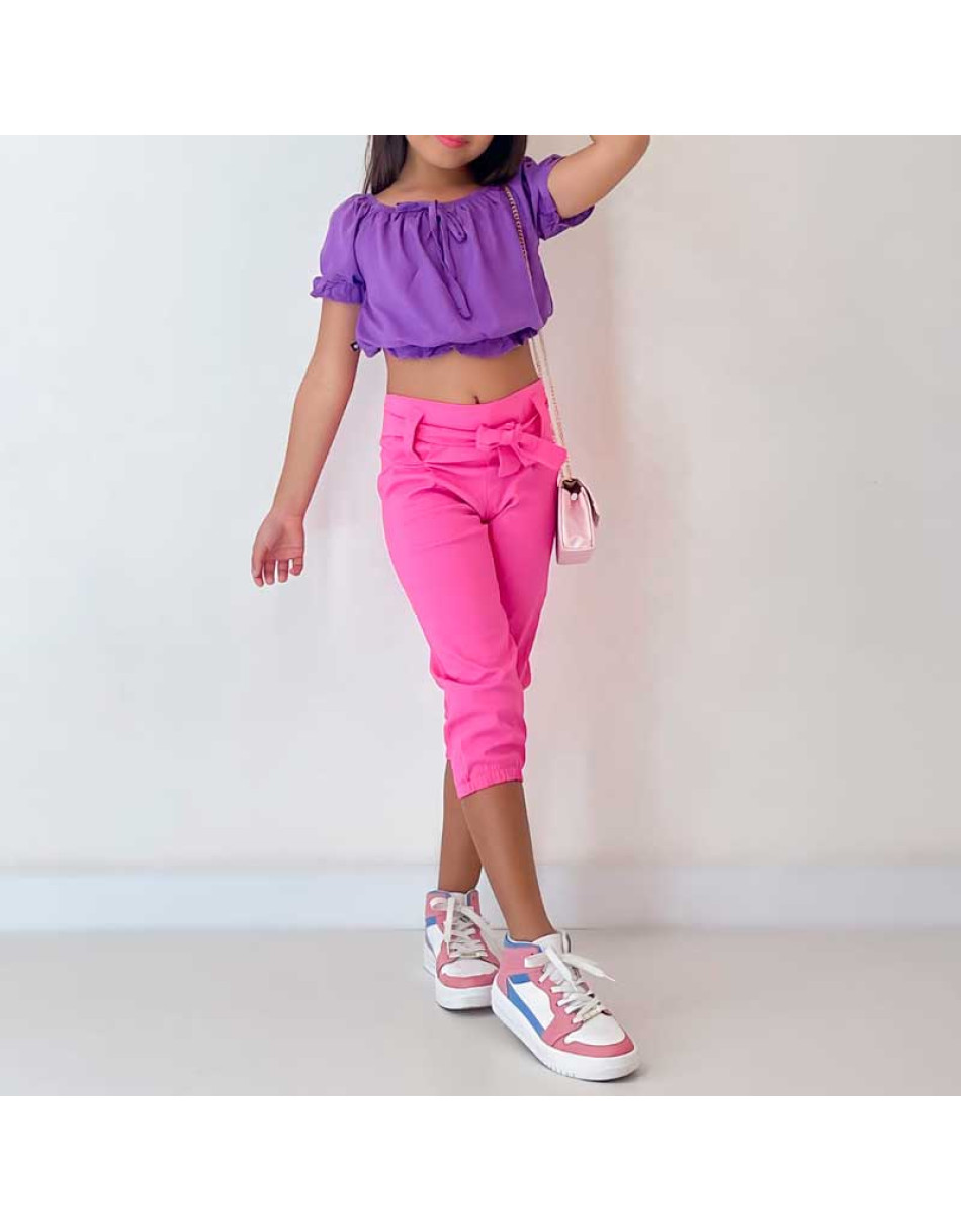 Calça Infantil Bengaline Vaninha