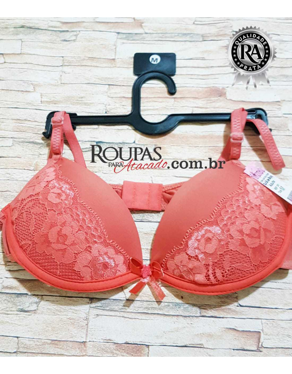 Sutiã Com Detalhes de Renda no Bojo