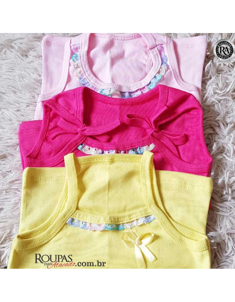 Blusa infantil Feminina Lisa