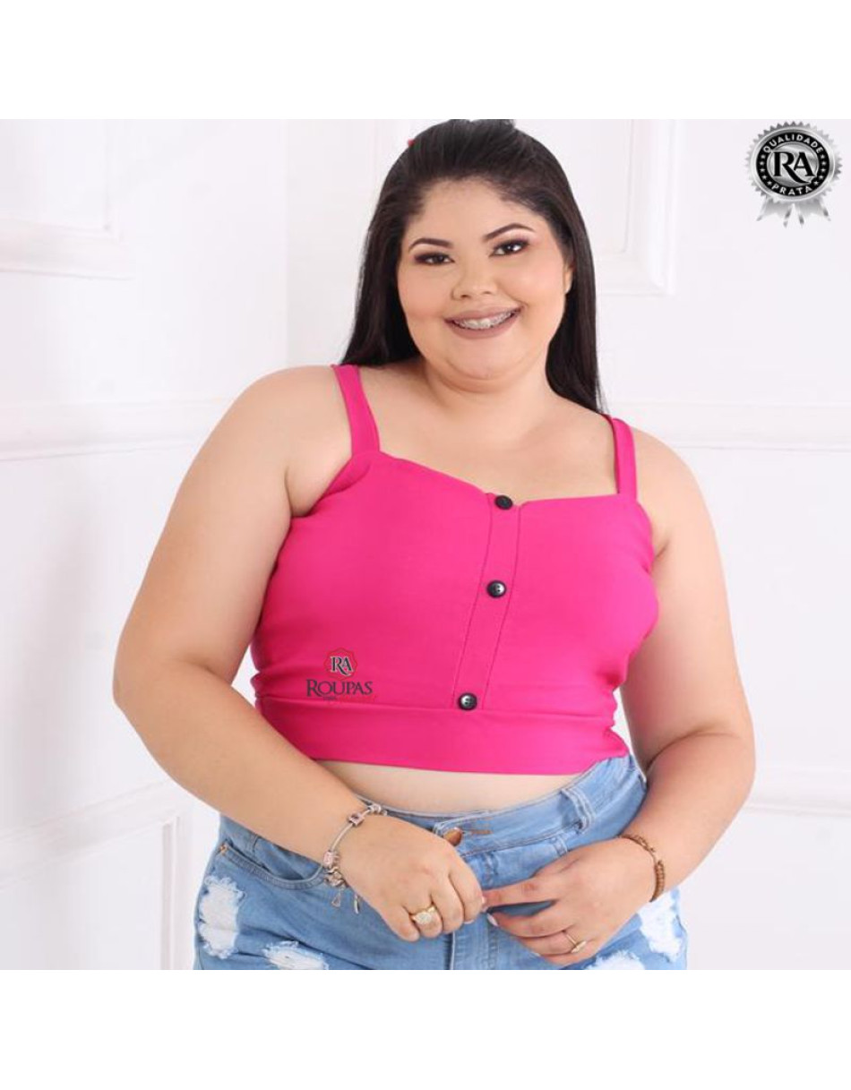 Cropped Bengaline Plus Size