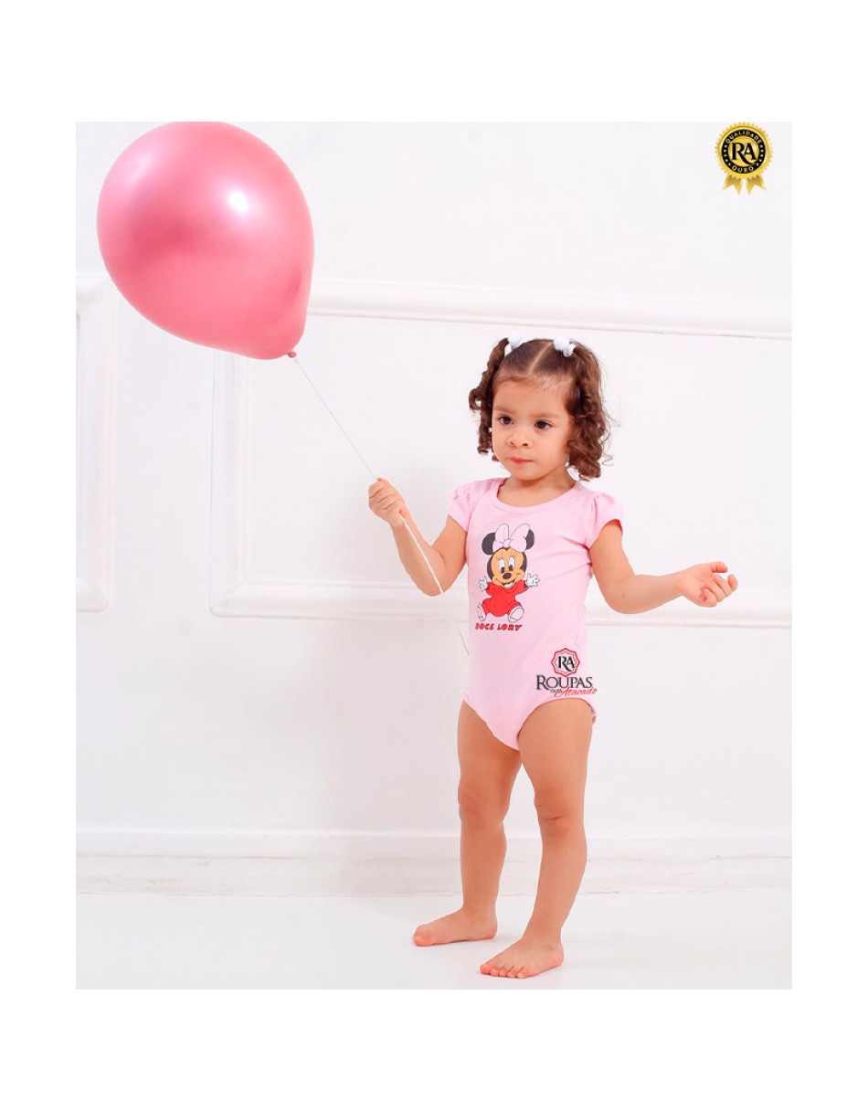 Body Menina Infantil Cotton Penteado