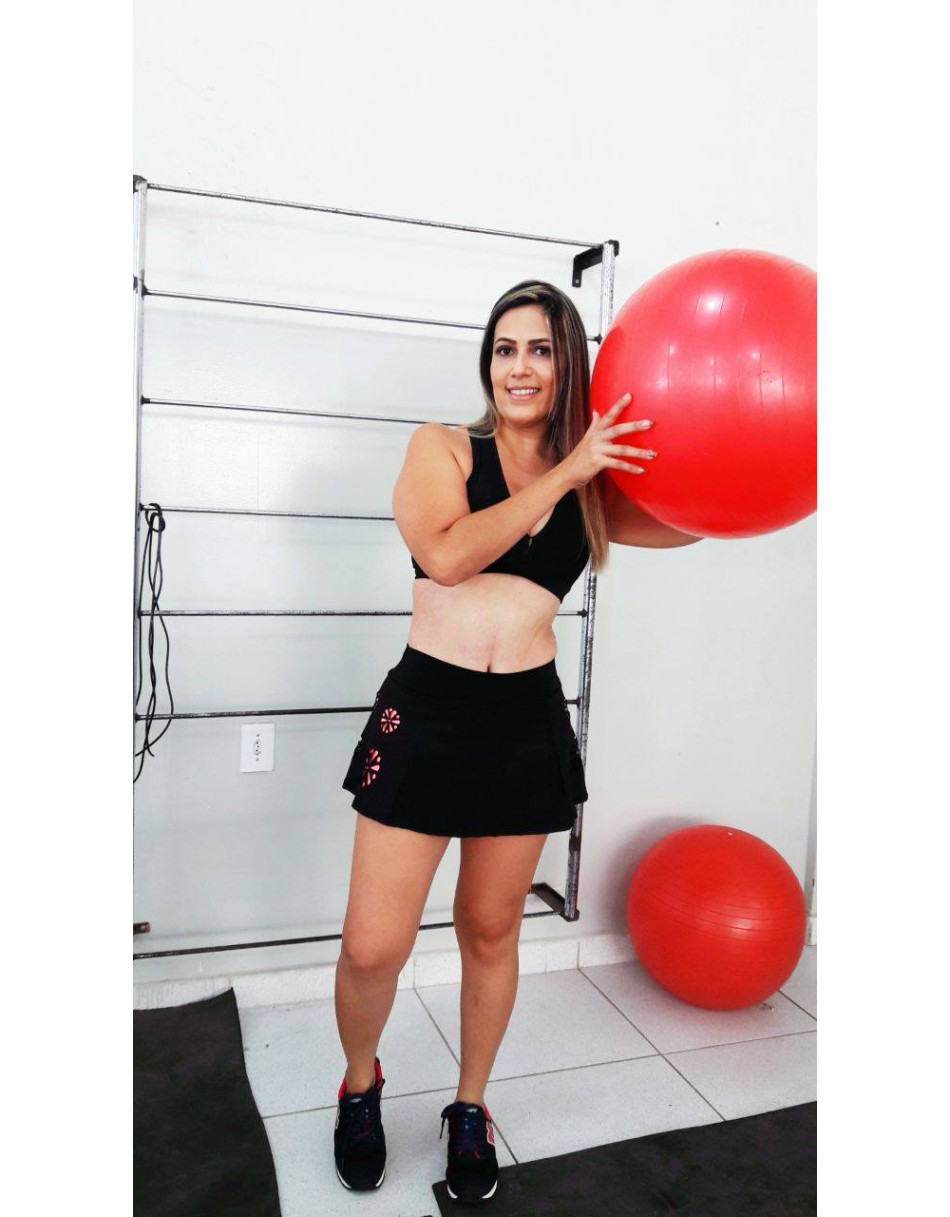 SHORT SAIA FITNESS FEMININO CORTE A LASER