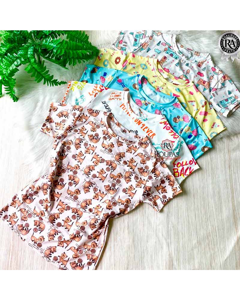 Blusa Tshirt Summerplex Estampada