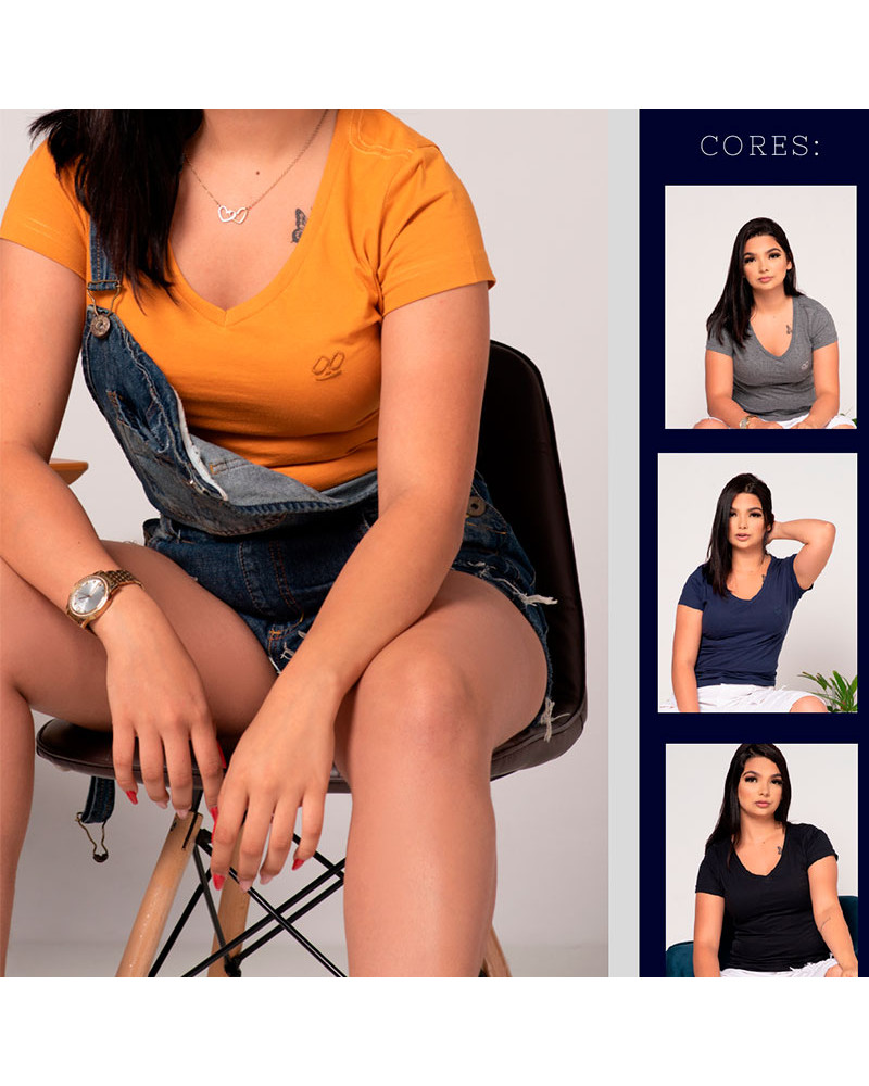 Blusa Feminina Gola V Too Good