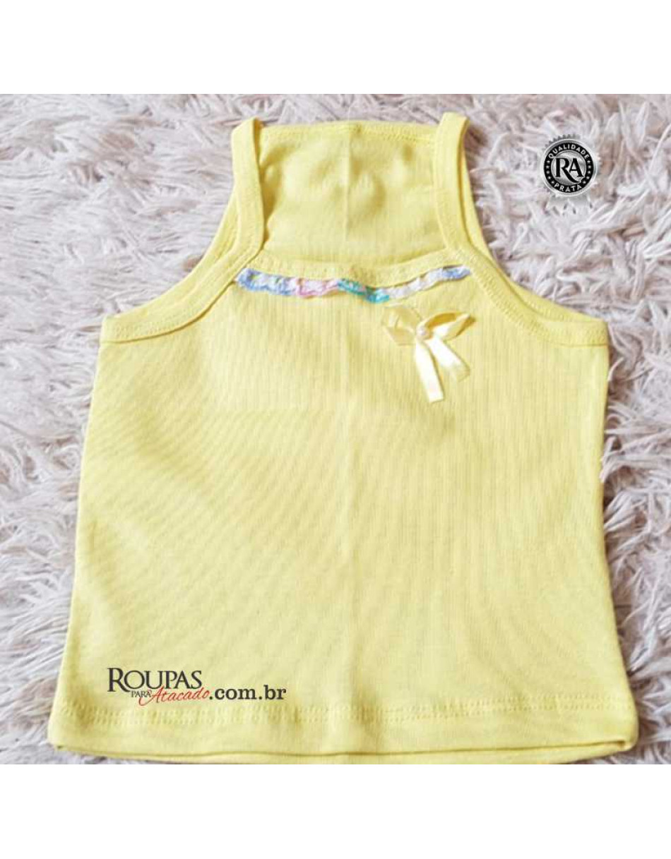 Blusa infantil Feminina Lisa