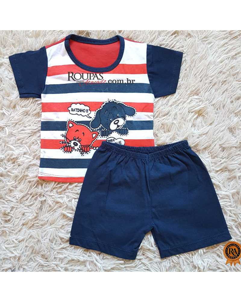 Conjunto Neny Baby Masculino