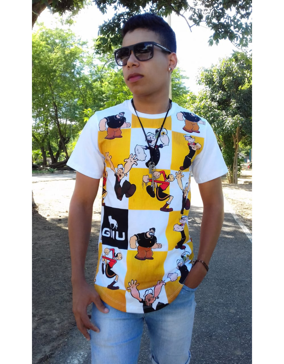 Camisa Oversized Longline Masculina Adulta