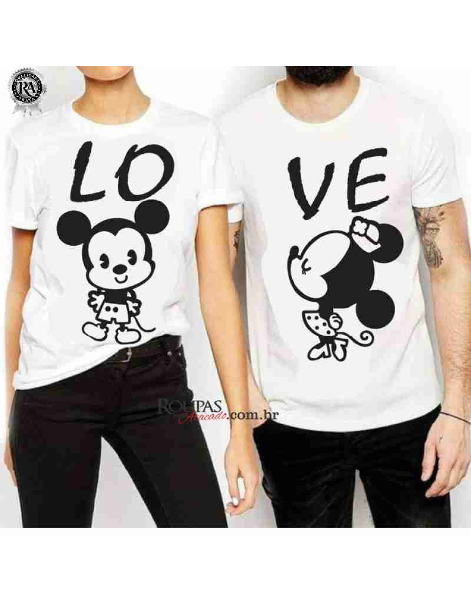 Kit Camiseta Casal Engraçada