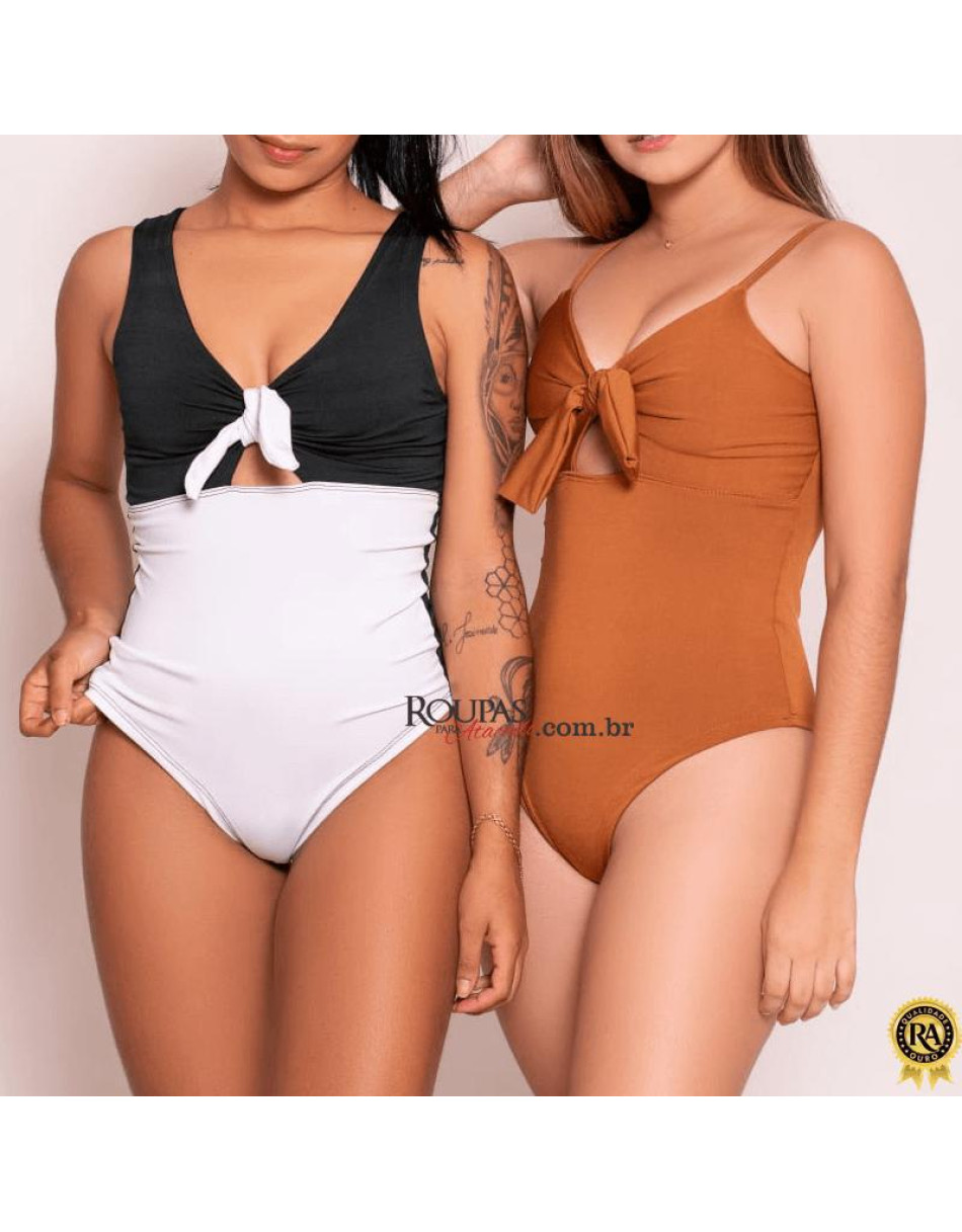 Body Feminino Laço