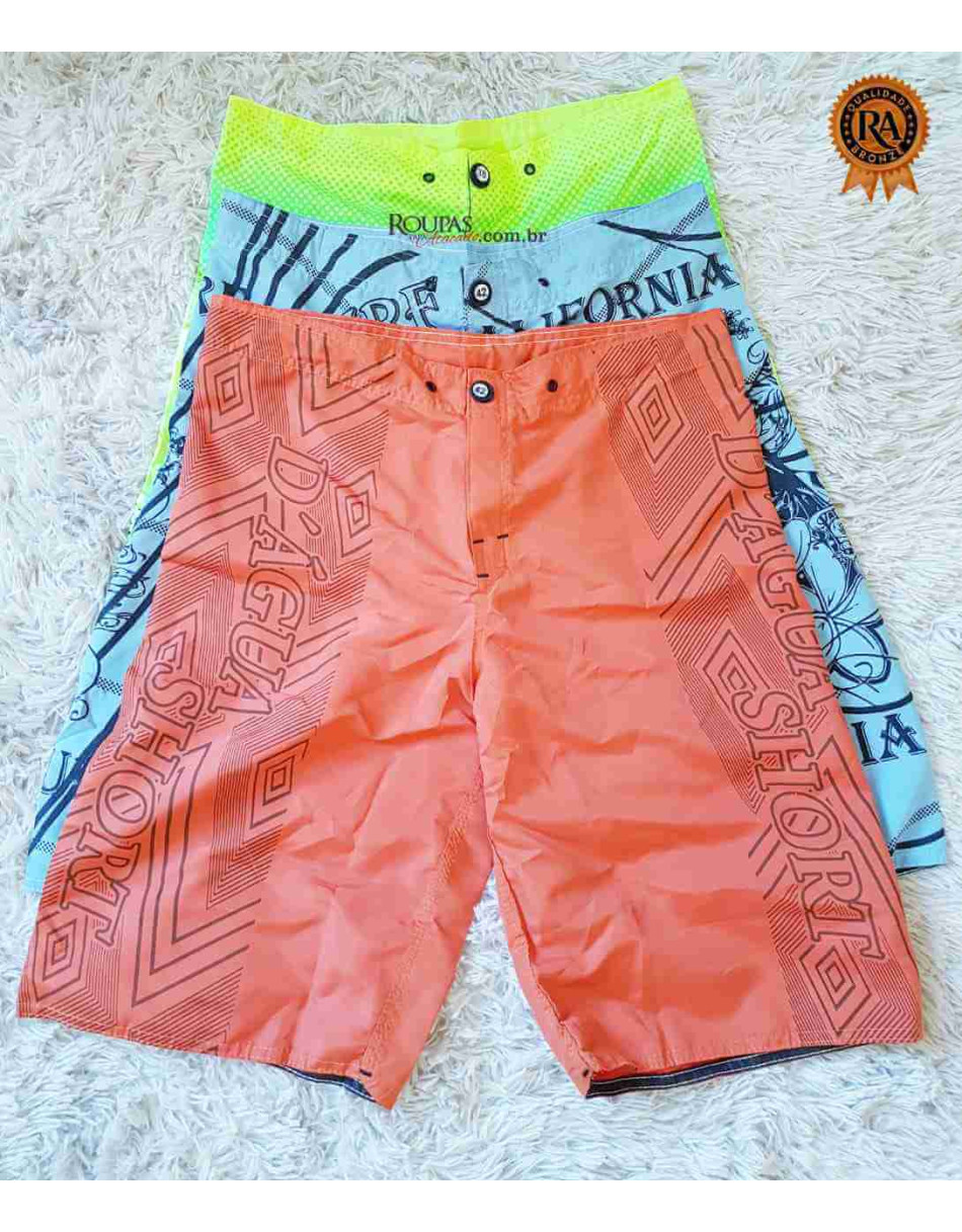 Bermuda Masculina Tactel Silkada