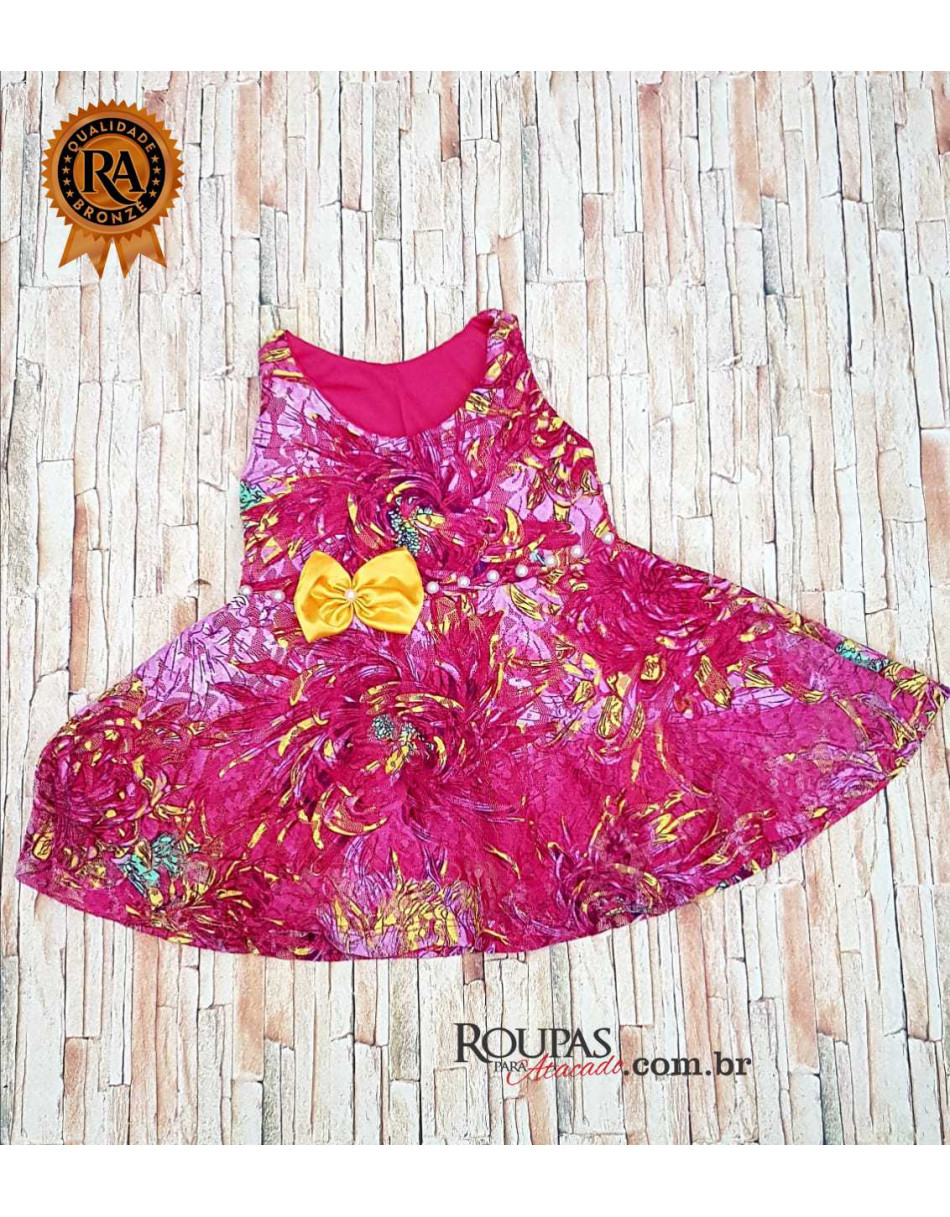 Vestido de Renda para Bebe