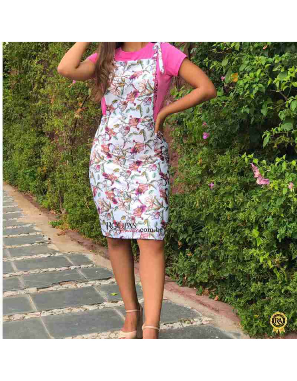 Vestido Salopete Feminino