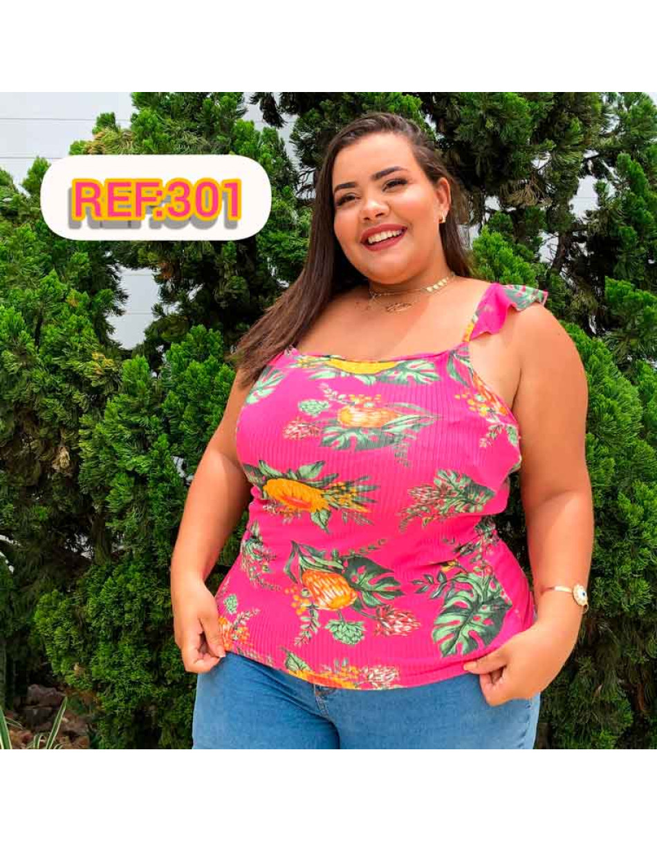 Blusa Feminina Plus Size Ana
