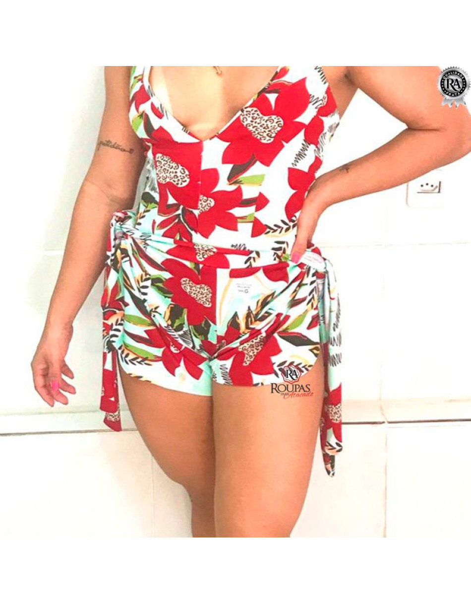 Short Feminino Envelope Transpassado 