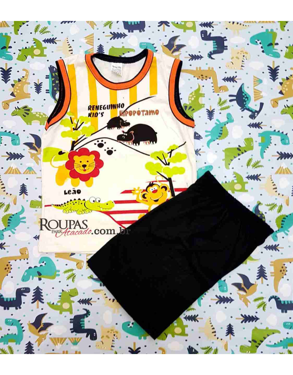 Conjunto Regata Infantil Masculino Reneguinho