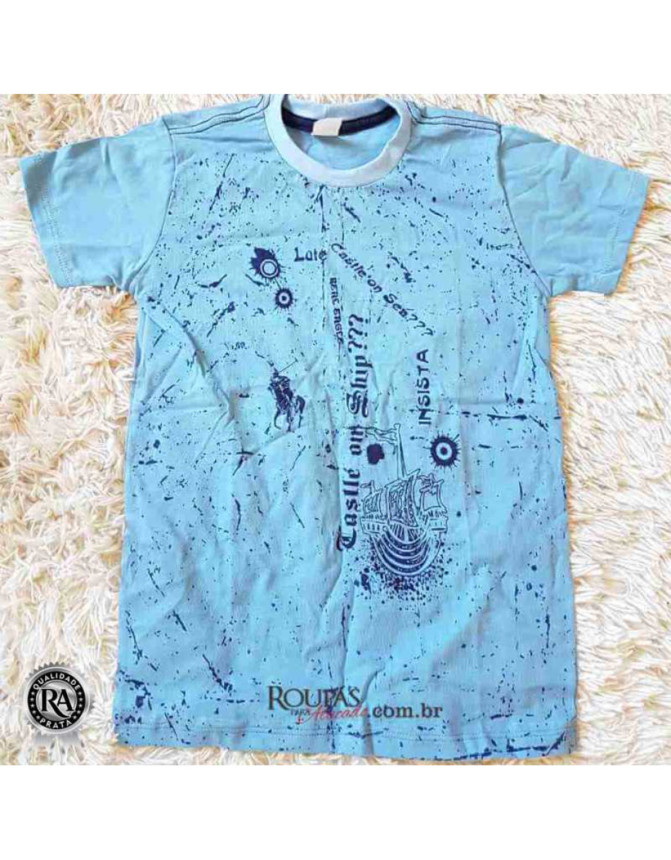Camisa infantil Multi 2 a 8 anos