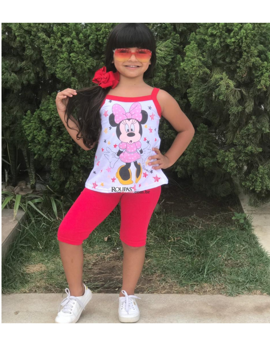 Conjunto legue infantil feminino 