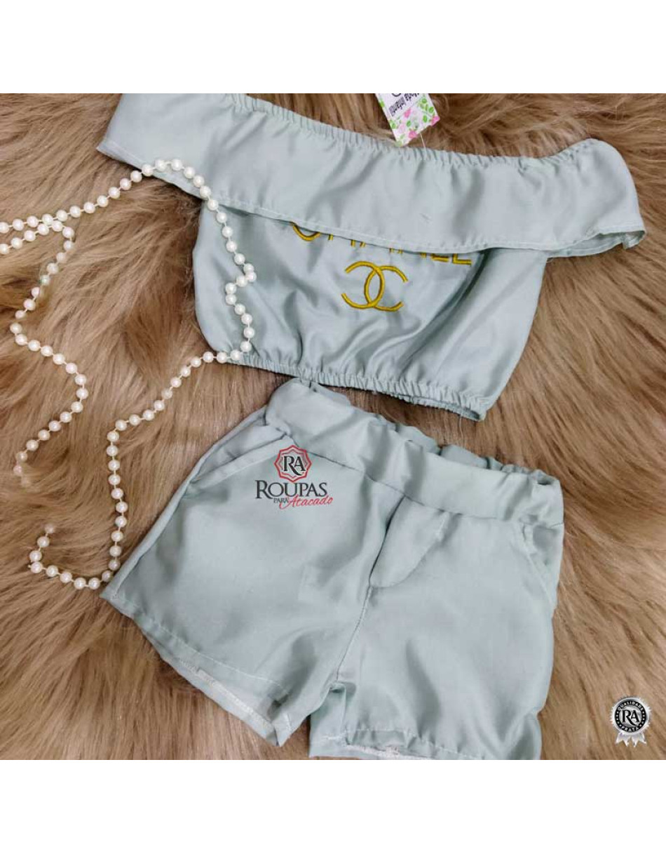 Conjunto Infantil Feminino Ciganinha
