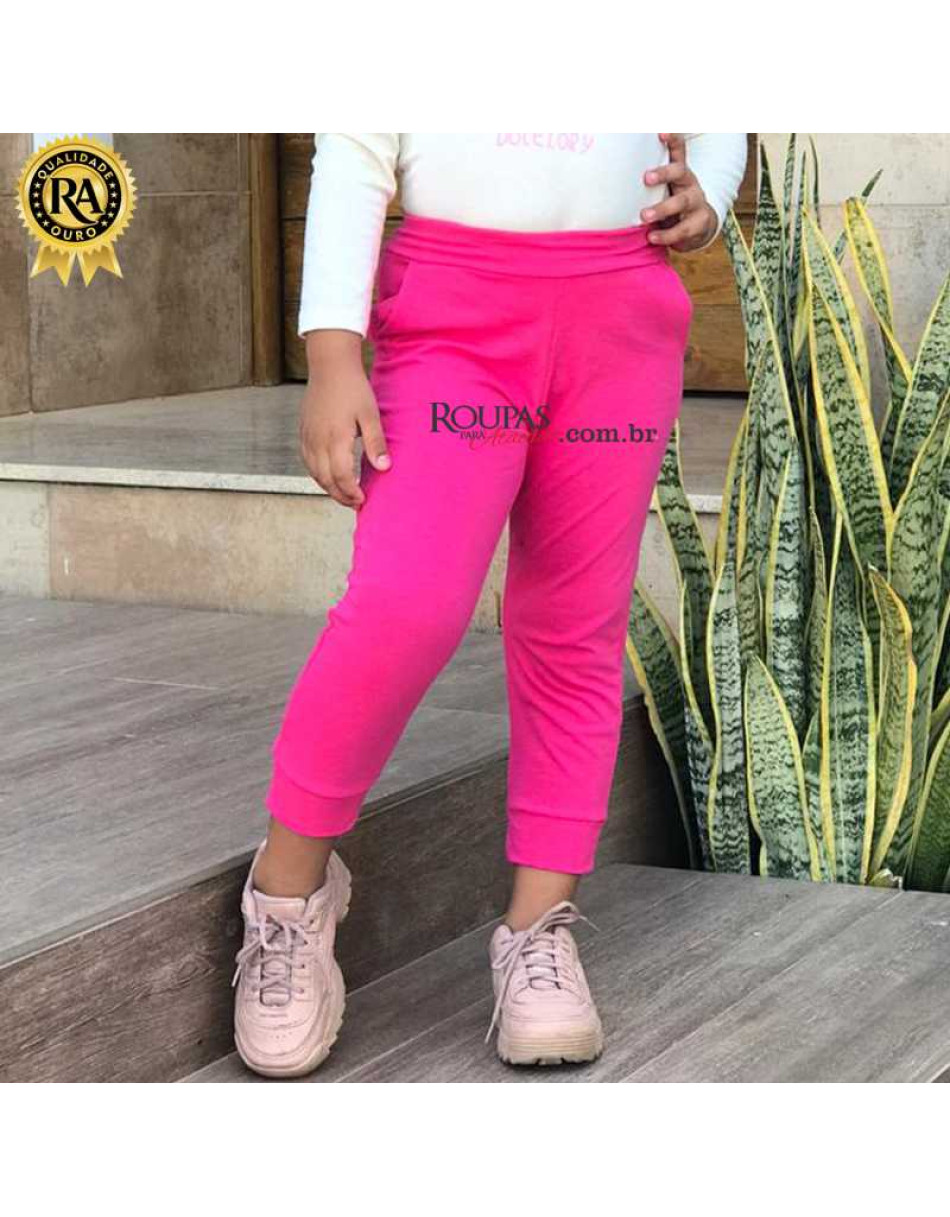 Calça Legging Infantil Cotton 
