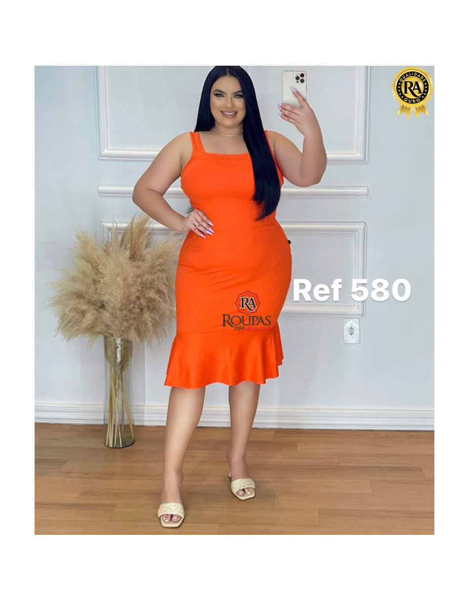 Vestido Plus Size Canelado Vários Modelos