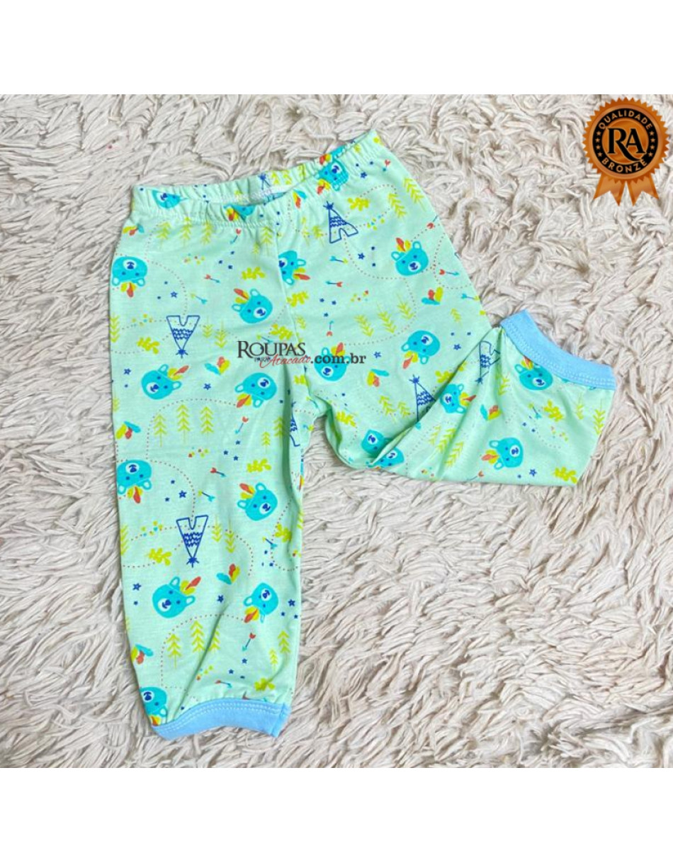 Calça Infantil Menino Em Malha Fria 