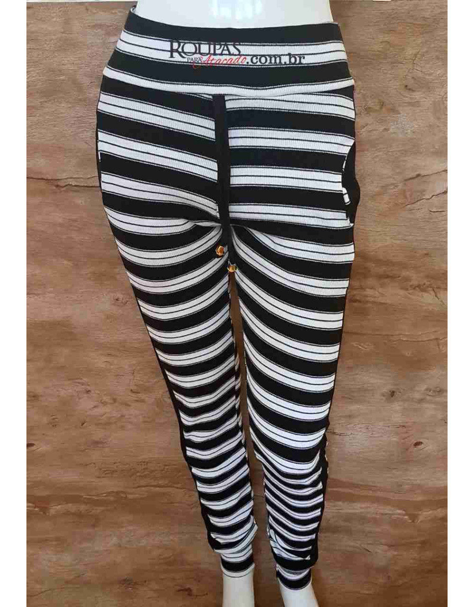 Calça Ribana Feminina Listrada