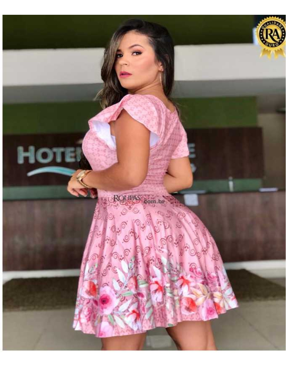 Vestido Boneca Estampado