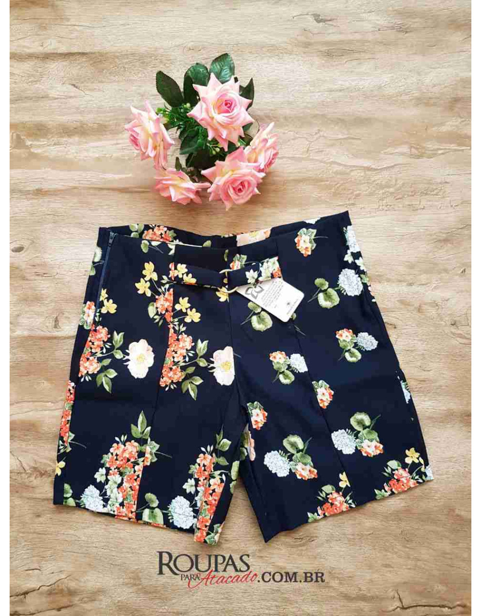Short Bengaline Estampado Vários modelos