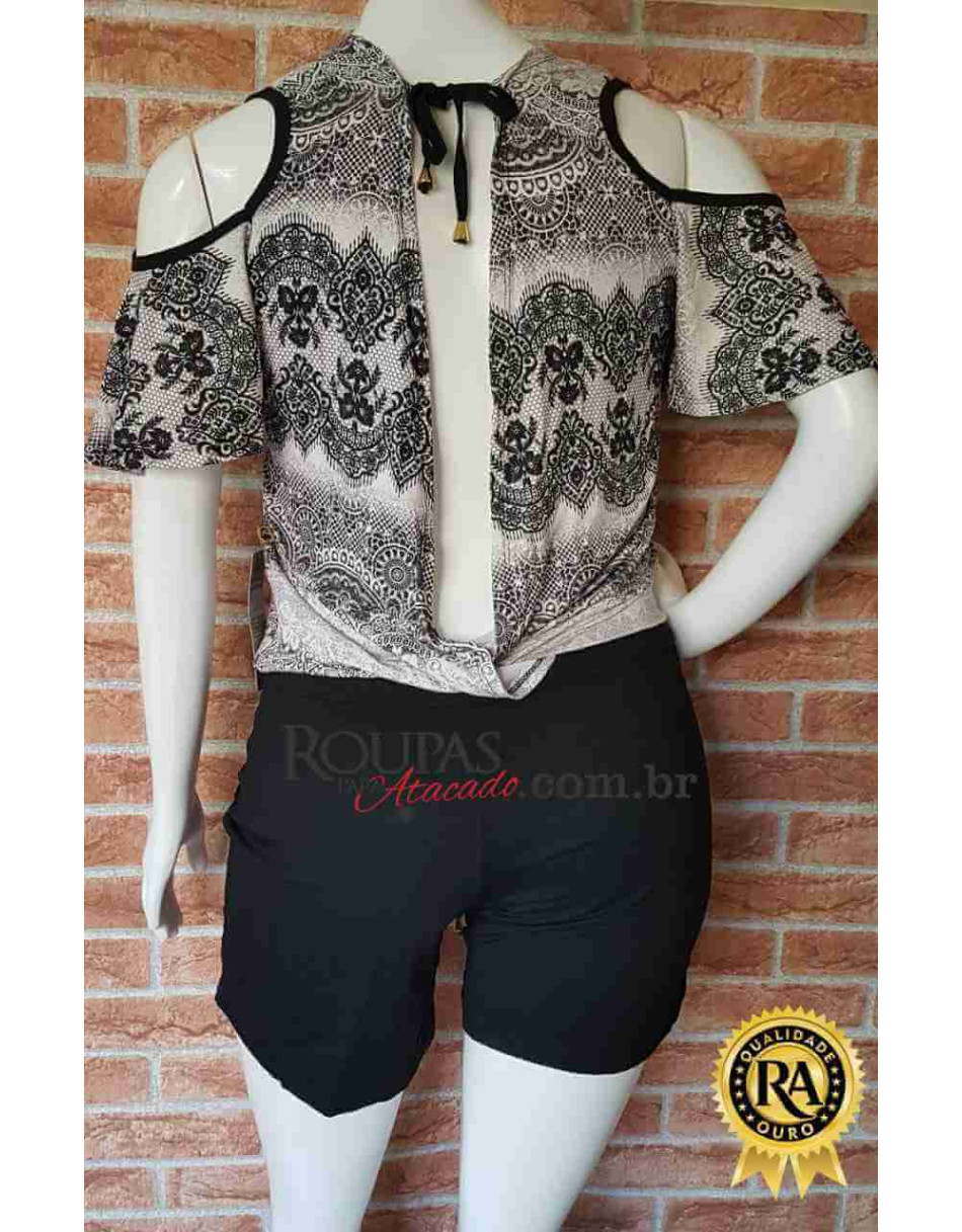 Macaquinho Feminino Duas Cores G Varios modelos