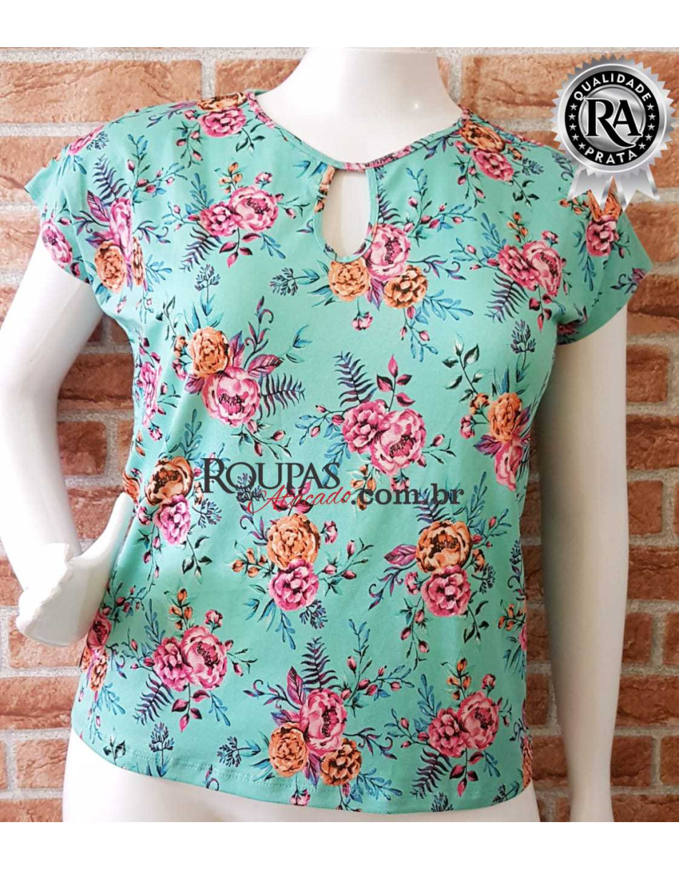 Blusa fio Torcido Estampada G Varios modelos