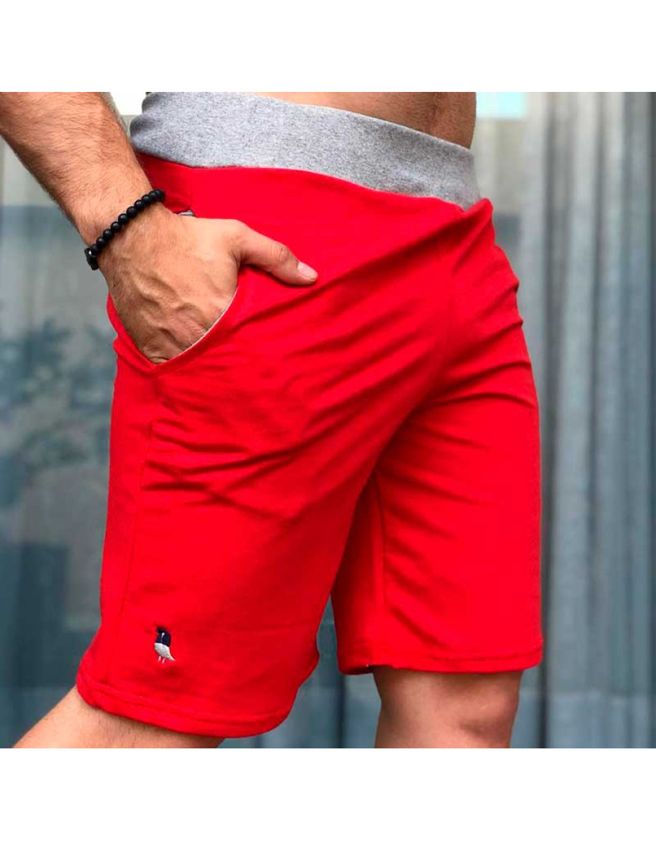 Bermuda Moletom Masculina Adulta