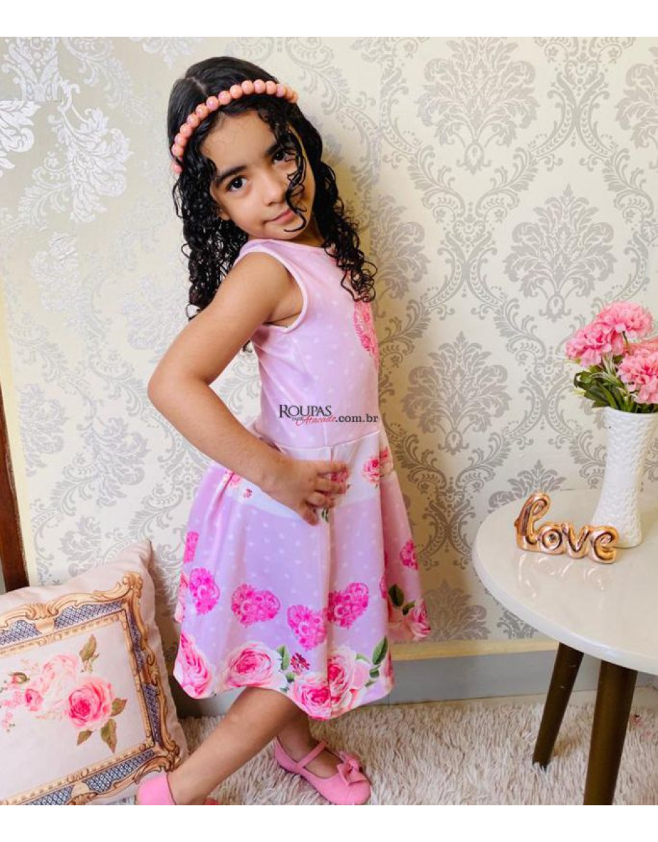 Vestido Infantil Neoprene Isabella