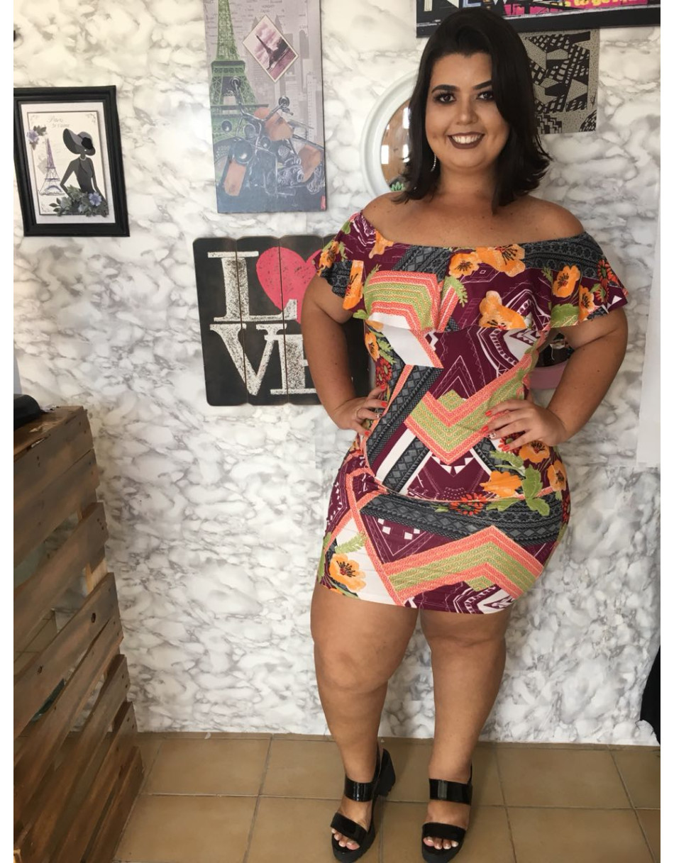 Vestido Curto Em Suplex G Varios Modelos