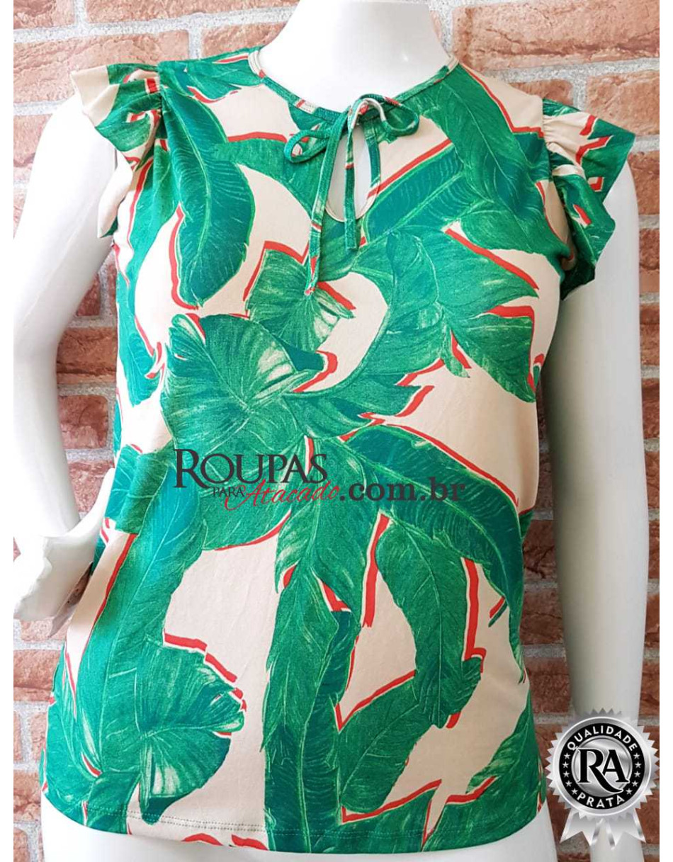 Blusa fio Torcido Estampada G Varios modelos
