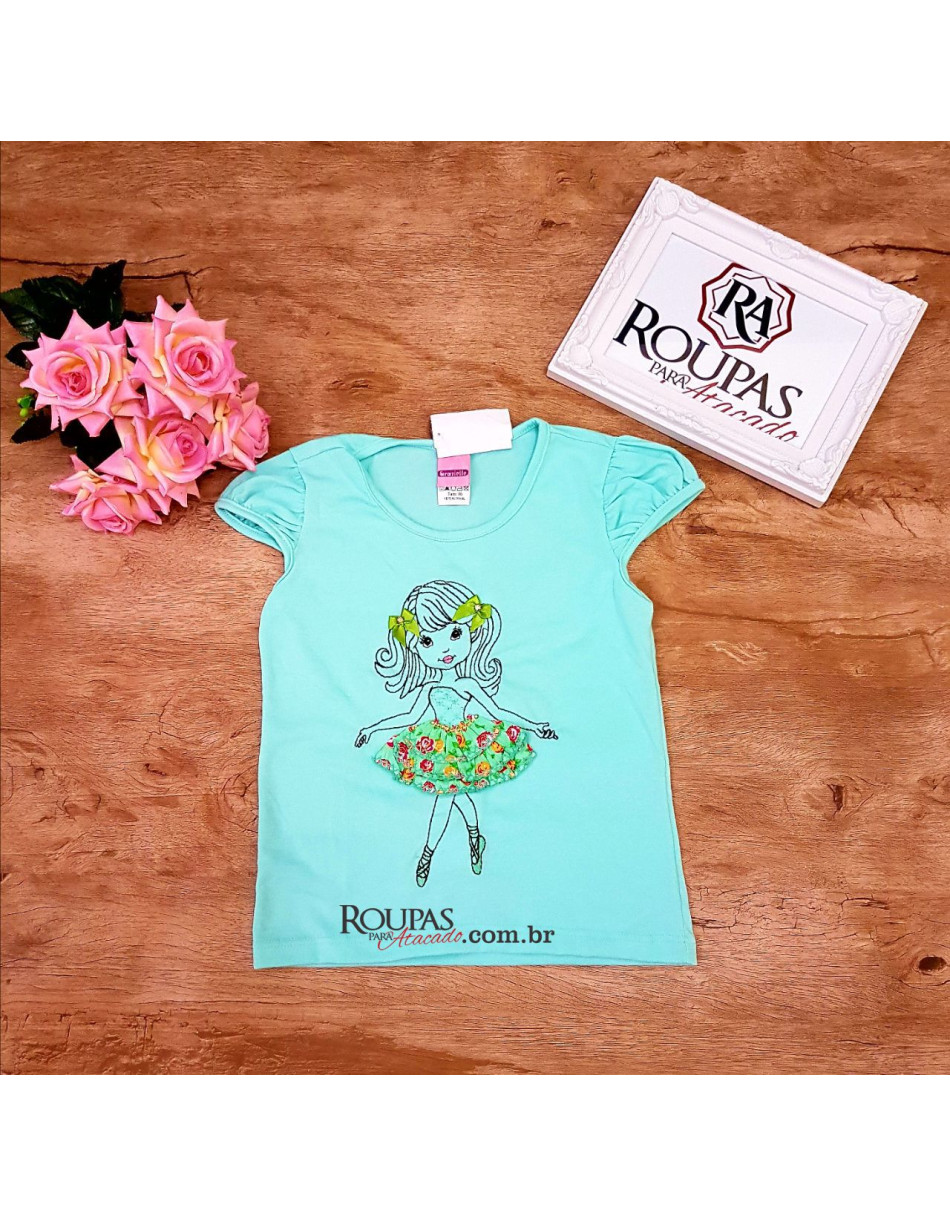Blusas Modinhas Infantil Em Viscolaycra