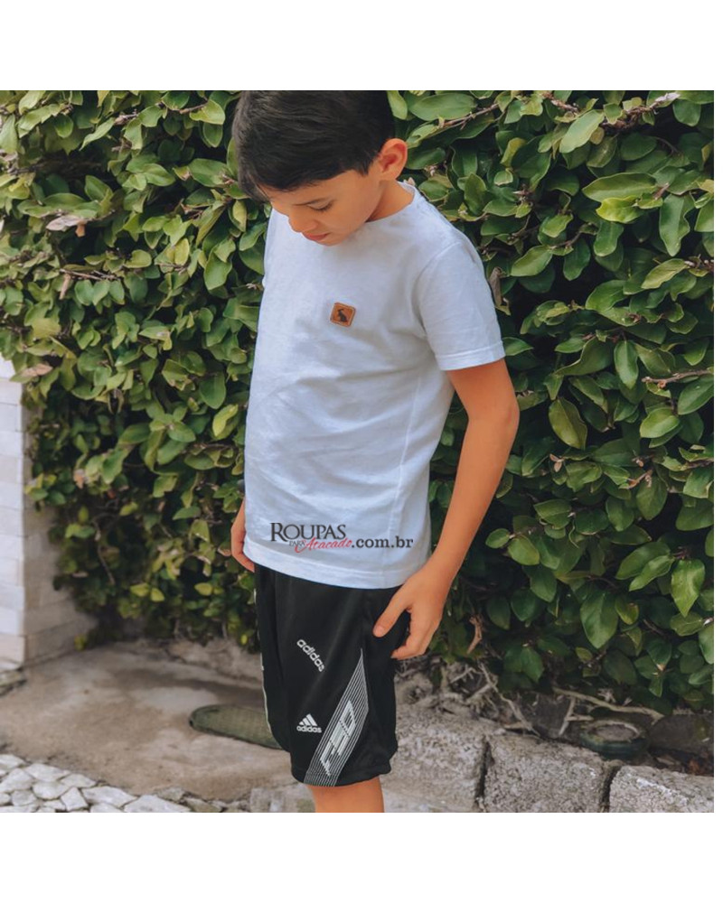 Short Jogador Juvenil Com Bolso