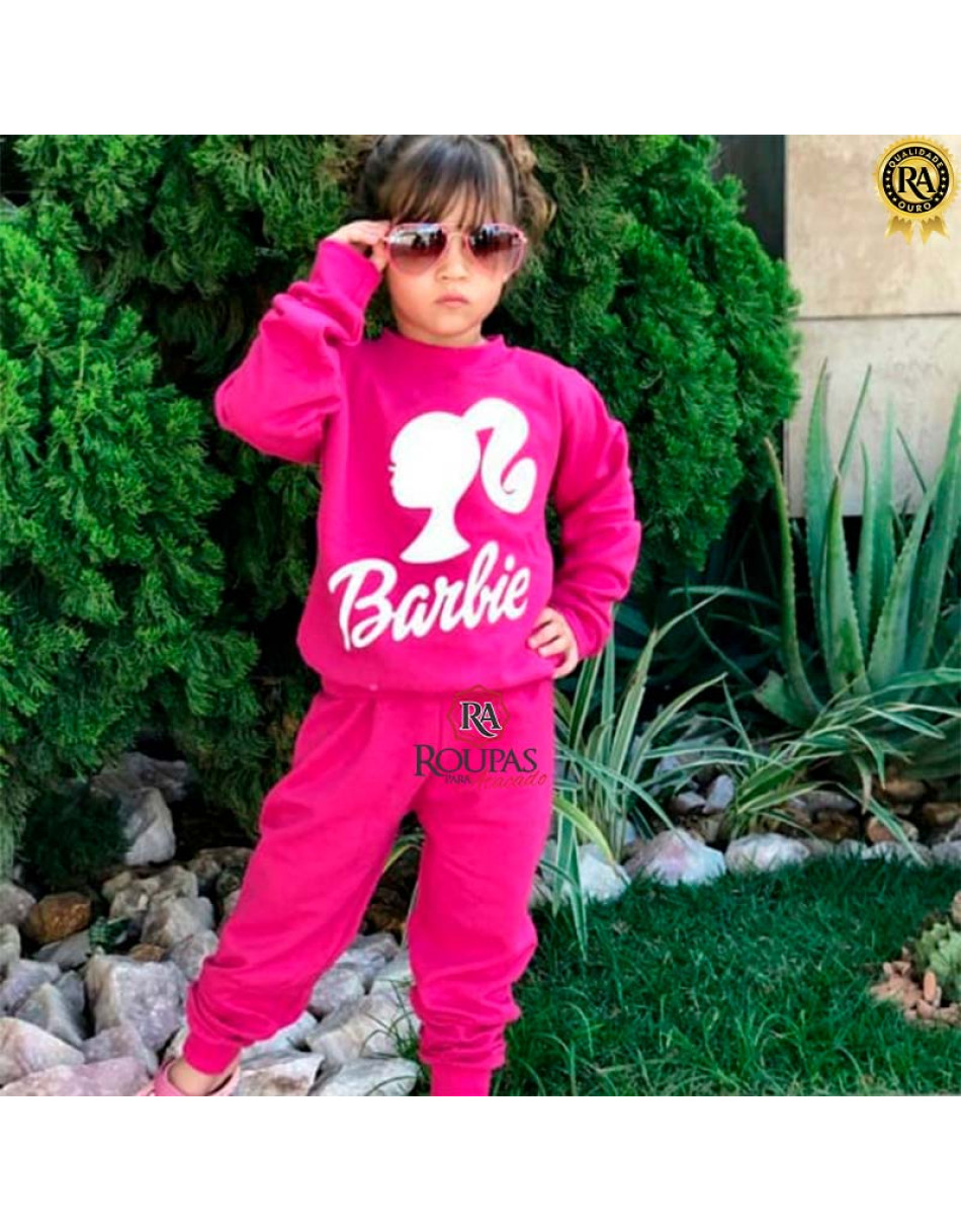 Conjunto Infantil Moletinho Blusa E Calça