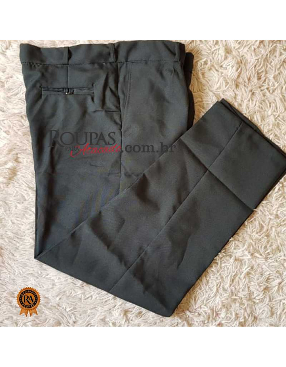 Calça Social Plus Size Masculina Basic