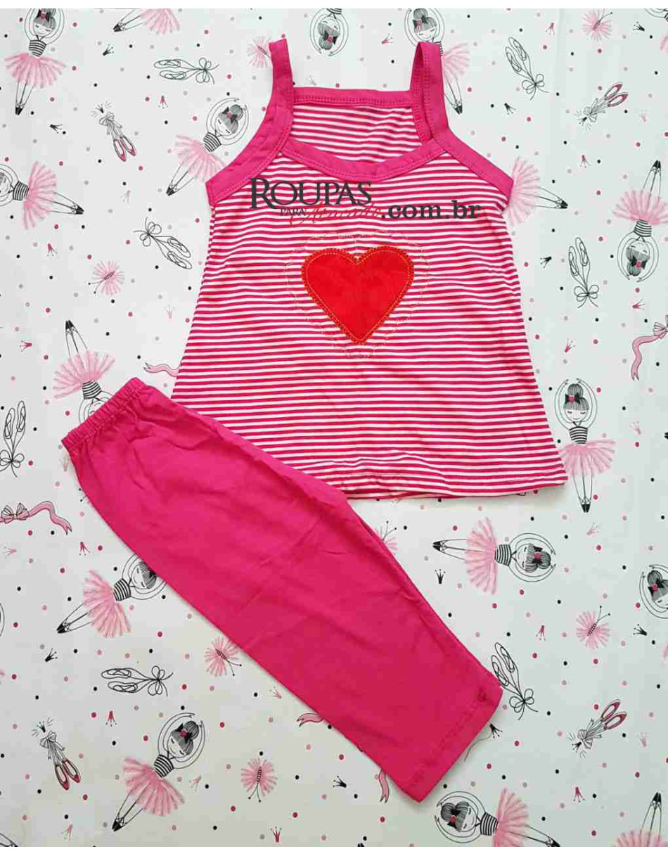 Conjunto legue infantil feminino 