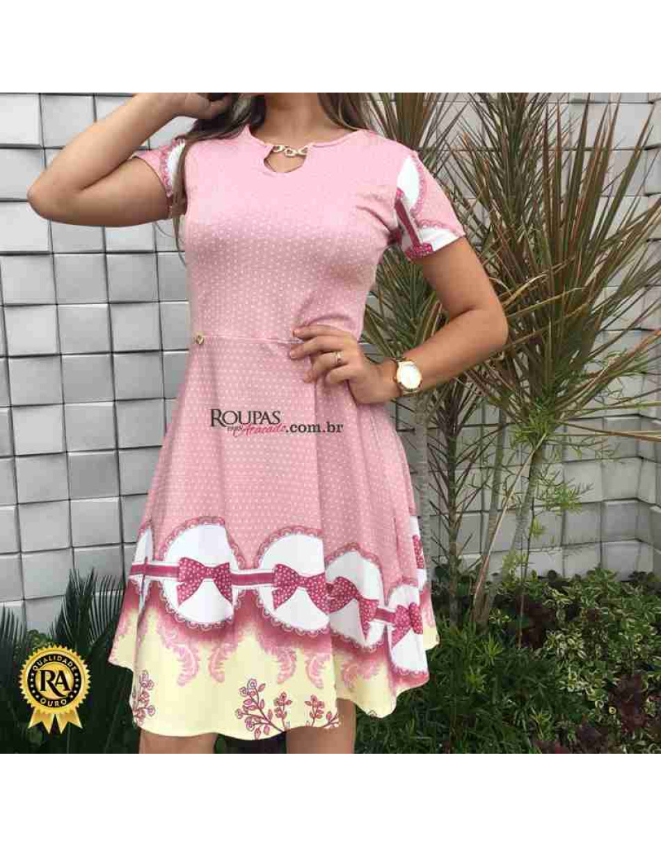 Vestido Boneca Estampado