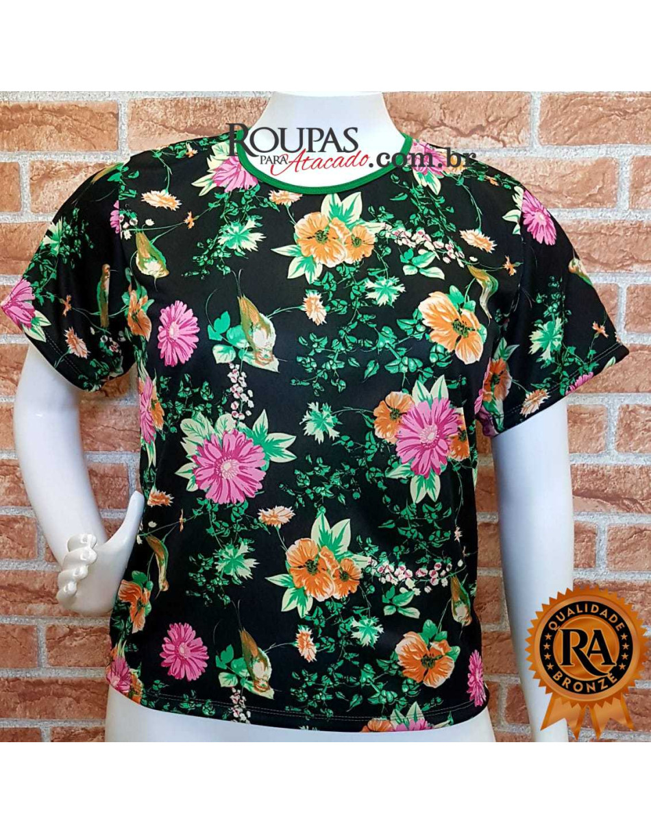 Blusa Senhora Estampada G