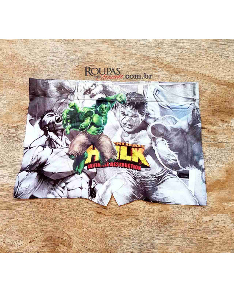 Cueca Boxer Infantil sublimada