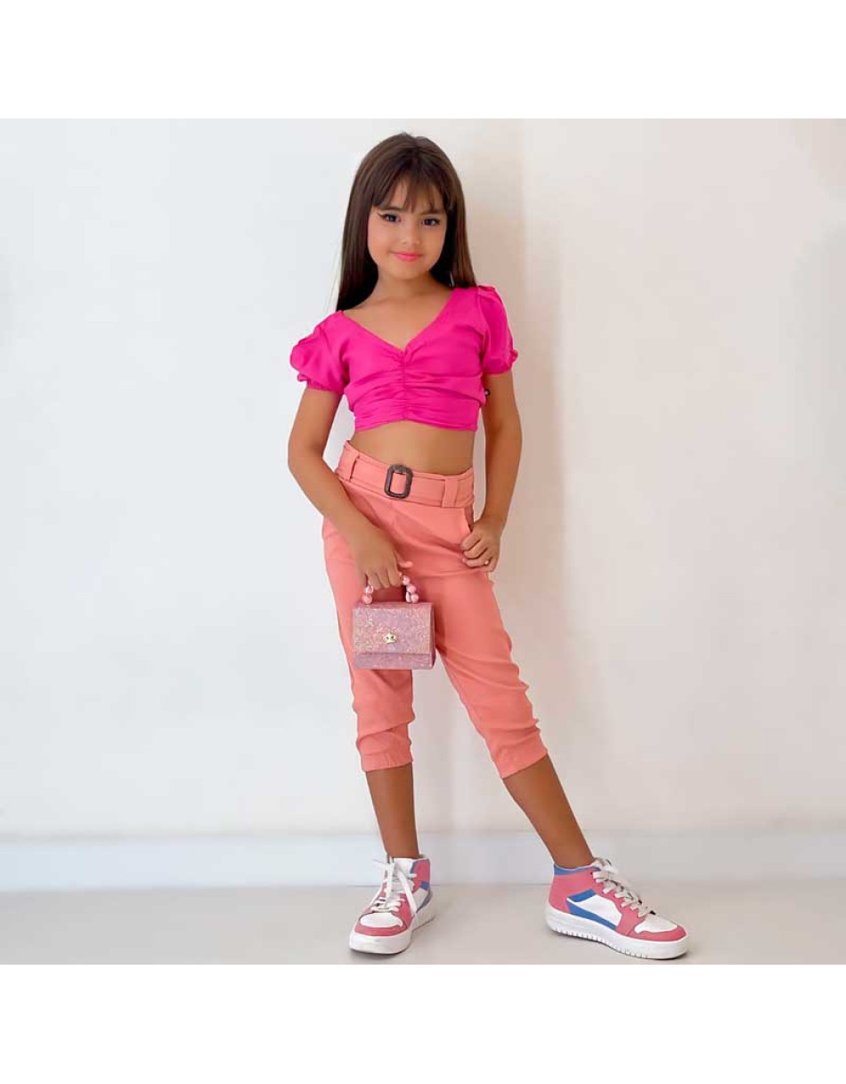 Calça Infantil Bengaline Vaninha