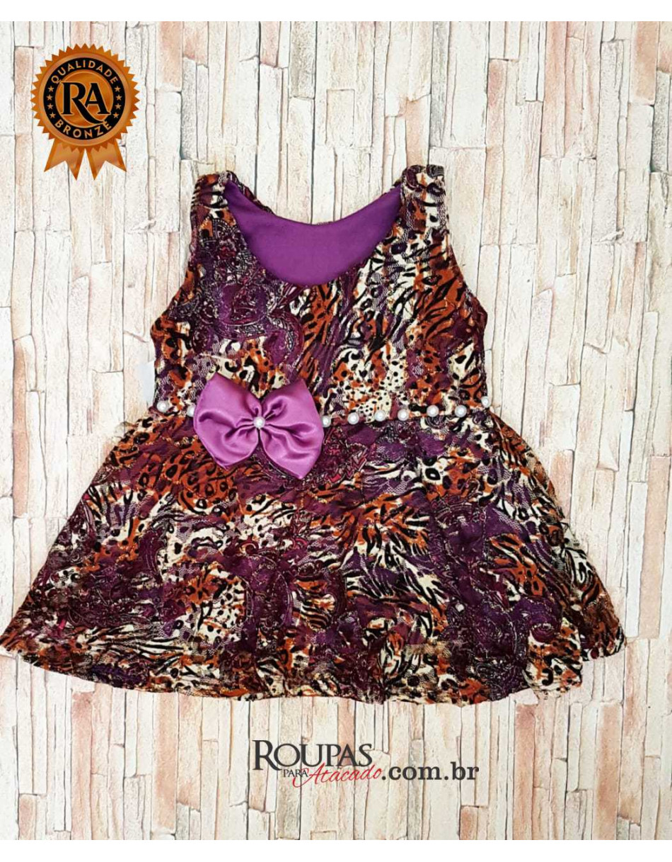 Vestido de Renda para Bebe