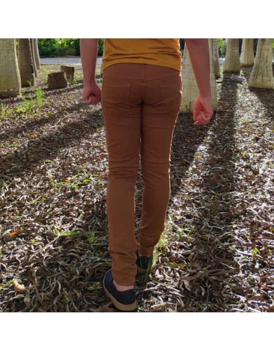 Calça Sarja Colorida Masculina Adulta