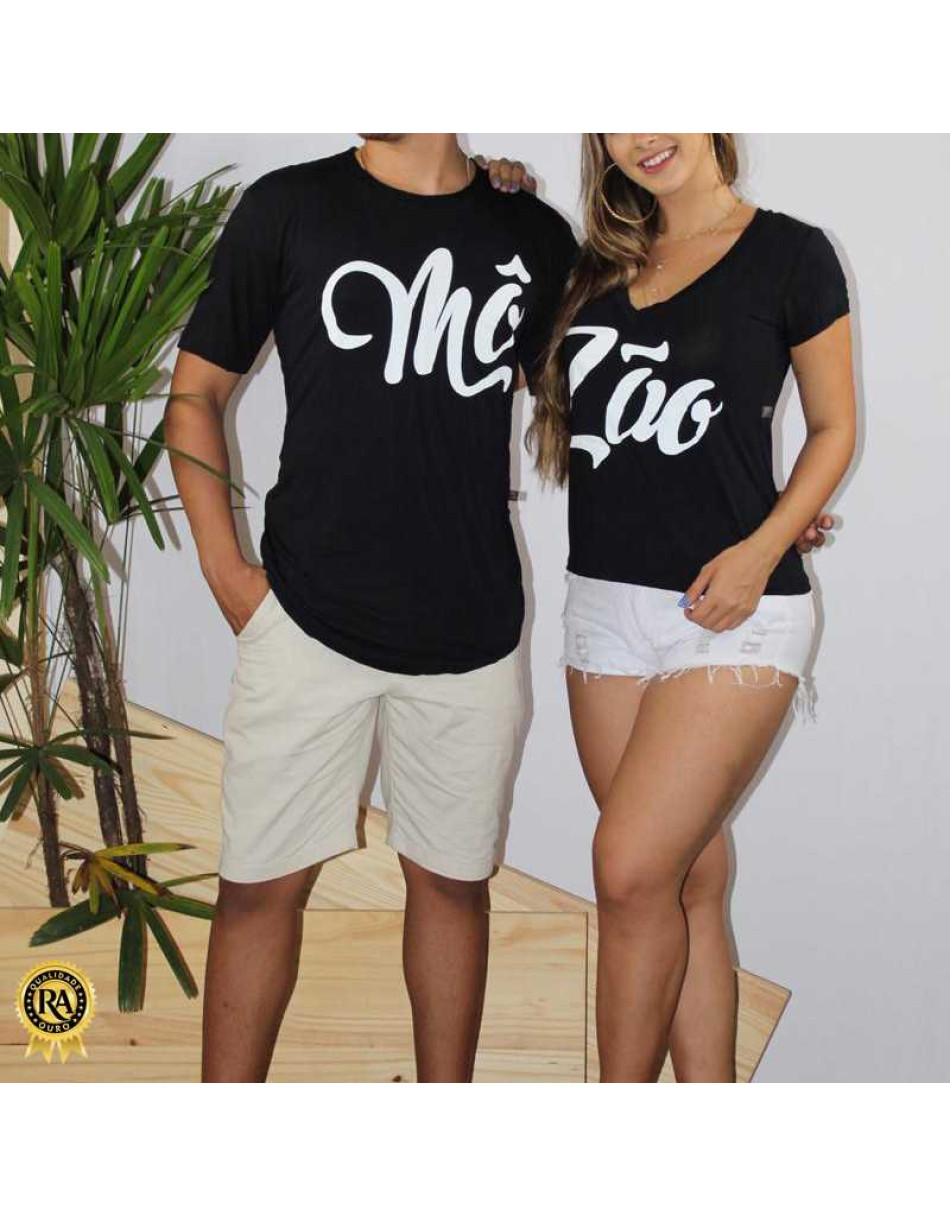 Kit Camiseta Casal Engraçada