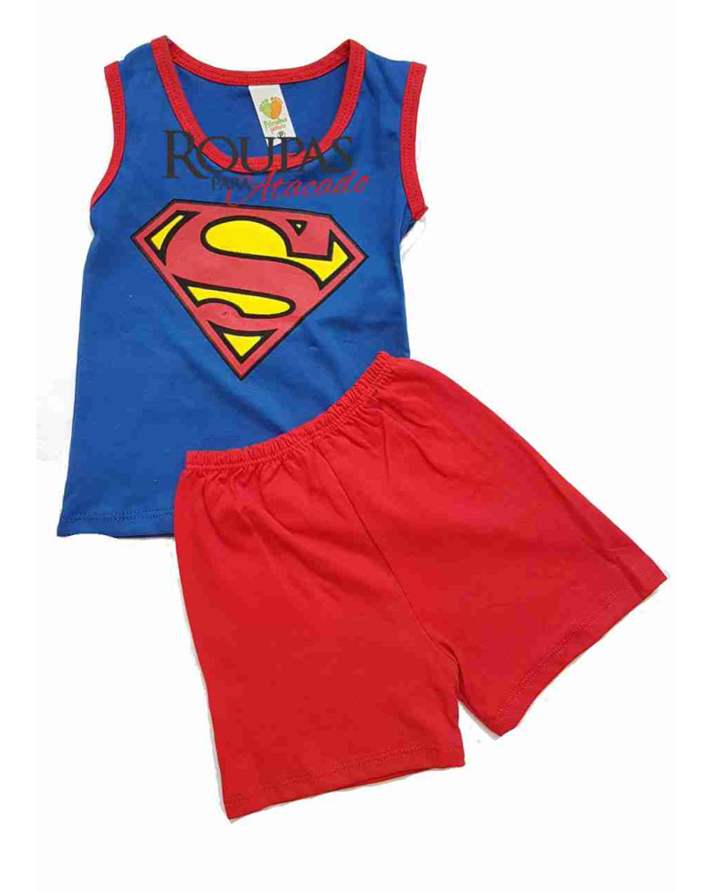 Conjunto Infantil Super Heróis